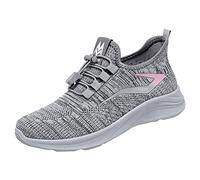 Womens Running Shoes Trail Sneakers Minimalist Comforble Walking Chunky Colorful Lifestyle Sparkly Wide Fit Trainers Fitness Outdoor Grey