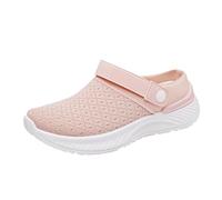 Womens Running Shoes Trail Sneakers with Memory Foam Comforble Walking Sport Air Cushion Arch Support for Spring Summer, Hiking Trekking Pink