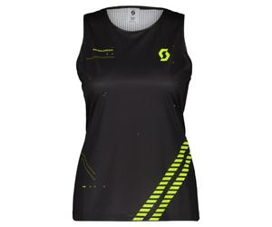 Women's running tank top Scott SCO Tank RC Run (black/yellow)