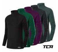 Women's Running Top TCA Cloud Fleece 1/4 Zip Thermal T-Shirt Zip Pocket Winter