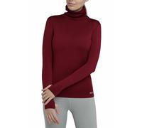 Women's Running Top TCA Thermal Warm-Up Funnel Neck Winter Workout Long Sleeve