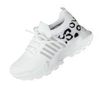 Womens Running Trainers Womens Trainers Seamless Interior Knit Eliminates Interior Seams Prevent Irritation Perfect Diabetic Neuropathy Sensitive Walking White