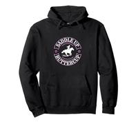 Women's Saddle Up Buttercup Horse-Lovers Pullover Hoodie