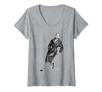 Womens Sade Helen Folasade ADU Pop Singer 1984 V-Neck T-Shirt