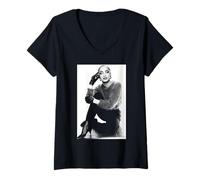 Womens Sade Singer Smooth Operator Diamond Life V-Neck T-Shirt