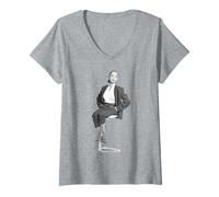 Womens Sade The Sweetest Taboo Pop Singer 1984 V-Neck T-Shirt