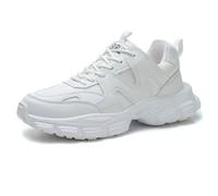 Womens Safety Trainers Steel Toe Trainers Lightweight & Breathable Work Shoes, Non-Slip Protective Footwear for Construction, Warehouse & Industrial Work(White,5 UK)