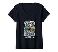 Women's Saint Joseph Catholic Father and Worker V-Neck T-Shirt