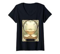 Women's Samanu on the Haft-Sin A Symbol of Sweetness V-Neck T-Shirt