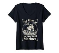 Women's Samuel Taylor Coleridge V-Neck T-Shirt