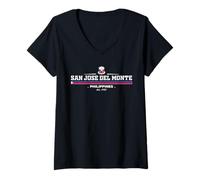 Women's San Jose Del Monte Philippenes V-Neck T-Shirt