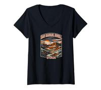 Women's San Rafael Swell Utah V-Neck T-Shirt