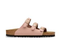 Birkenstock Florida Fresh Men's Triple Buckl Nat-cork Footbed Sandals (Pink, UK 5)