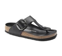 Women's sandals Birkenstock Gizeh Big Buckle Waxy Leather Noir 40