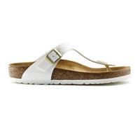 Women's sandals Birkenstock Gizeh BS Birko-Flor Patent Blanc 40 Étroit