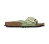 Women's sandals Birkenstock Madrid Big Buckle Natural Leather Patent Vert 36
