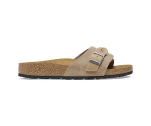 Women's sandals Birkenstock Oita Braided Suede Leather Beige 36 Étroit