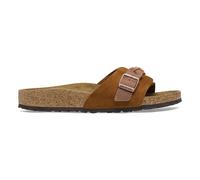 Women's sandals Birkenstock Oita Braided Suede Leather Marron 38 Étroit