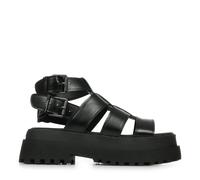Women's sandals Buffalo Pluto Gld - Vegan Nappa Noir 40