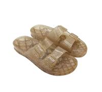 Women's sandals Cacatoès Anjo Glitter Marron 37