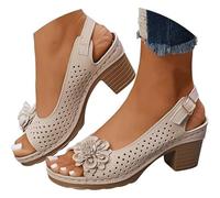 Womens Sandals Comfortable Beach Womens Sandals Wedge 2026: All-Day Comfort Orthopedic Wedges Flip Flops Casual Walking Shoes with Adjustable for Summer Dressy