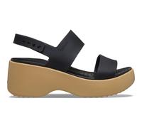 Crocs | Women | Brooklyn Sky | Sandals | Black/Cashew | 7