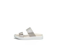 ECCO Women's SOFT SANDAL Slide, Pure Cashmere Metallic, 4.5