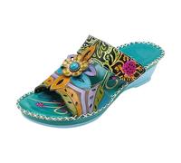 Women's Sandals, Fashionable Peep-Toes, Wedge Sandals, Ethnic Style Slippers, Elegant Orthopaedic Sandals, Boho Sandals, Bathing Sandals, Women's Roman Sandals, Summer Shoes with Heel, Colourful