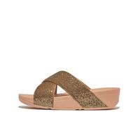 Women's sandals FitFlop Lulu Cross Slide - Glitterball Doré 39