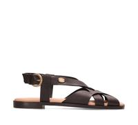 Women's sandals Fred de la Bretoniere Gitel Cross Marron 40