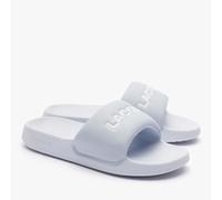 Women's Sandals Lacoste Serve 1.0 Slip on Sliders in Blue
