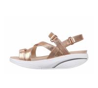 MBT KIBURI Women's Dress Sandals in Sheepskin. Lightweight and Comfortable Spring Summer Footwear. Physiological Footwear for Comfort and Stability. Elegant Sandals in a Modern Style. Colour: Pink