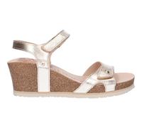Panama Jack Women's Julia Shine Wedge Sandal, Oro B003, 6 UK