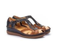 Pikolinos Leather Flat Sandals CADAQUES W8K