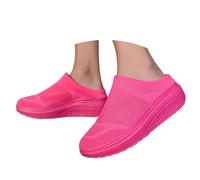 Women'S Sandals & Slides-Summer Slippers Fashion Solid Color Casual Sandals Breathable Mesh Platform Beach Slides Comfortable Unisex Shoes