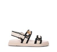 Steve Madden Women's Flat Sandal 4 (37) Black