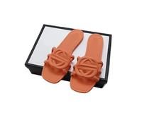 Women's Sandals Summer Women's Slippers Fashion Versatile Holiday Outing One Word Flat Slippers(Color3,41)