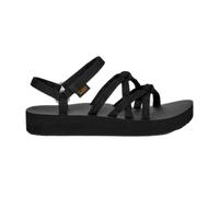 TEVA WOMEN'S SANDAL MIDFORM KENA SLIM BLACK UK 8