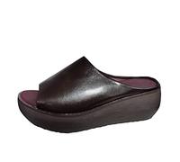 Women's Sandals Wedge Espadrille Heeled Glitter Walking Shoes Ladies Cross Strap TouchThis sandal is made of breathable material and a flexible sole, creating an all-day comfort experience for your