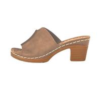 Women's Sandals with Heel, Summer Comfortable Slippers, Lightweight Summer Shoes, Elegant Sandals, Barefoot Shoes for Wide Feet, Heel Shoes, Non-Slip Beach Shoes, Breathable Slippers, Outdoor, brown
