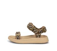 Women's sandals Woden Line Suede Marron 39
