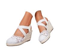 Women's Sandals Women's Comfortable Sandals, Women's Summer Closed Toe for Holidays, Elegant Style, Casual, Comfortable, Lightweight, Modern, Classic, Versatile, Slip On with Platform, Flexible