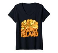 Women's Sanibel Island V-Neck T-Shirt