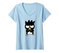 Womens Sanrio Bad Badtz-Maru Bad Attitude Problem V-Neck T-Shirt