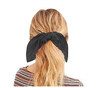 Women's Satin Bunny Scrunchie - Ponytail Holder, 1PC Hair Band