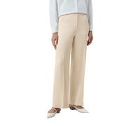 Women's Satin Elasticated Waist Trousers COMMA Marlene Beige 42