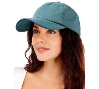 Womens Satin Lined Baseball Cap unconstrusted Sport Silky Lined Hat for Men Adjustable Dad Baseball Hat Green