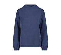 Women's satin modal high-neck sweatshirt CMP Bleu S