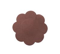 Women's Satin Nipple Covers Bye Bra Marron M