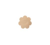 Women's Satin Nipple Covers Bye Bra (x3) Beige XL